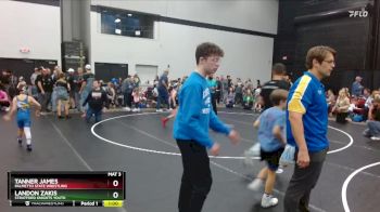 64 lbs Quarterfinal - Tanner James, Palmetto State Wrestling vs Landon Zakis, Stratford Knights Youth