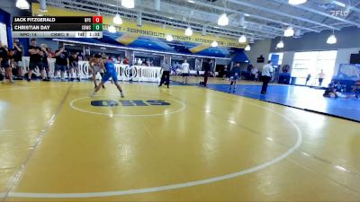 138 lbs Round 6 (8 Team) - Christian Day, Cocoa Beach WC vs Jack Fitzgerald, Naperville Central