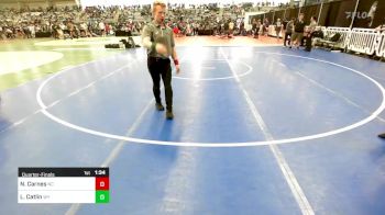 285 lbs Quarterfinal - Nathan Carnes, NC vs Lane Catlin, WY