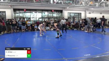 170 lbs Final - Ryder Wilder, UNATTACHED vs Jake Rheaume, Level Up