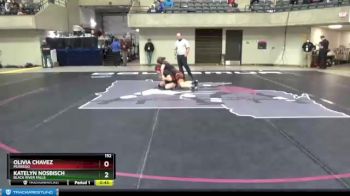 152 lbs Cons. Round 3 - Katelyn Nosbisch, Black River Falls vs Olivia Chavez, Muskego