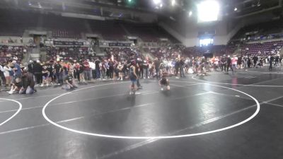 83-84.8 lbs Champ. Round 2 - Castiel Christian, Wrecking Crew Wrestling Club vs Lainey Lee, Eaglecrest Wrestling Club