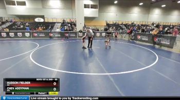 53 lbs Cons. Round 4 - Hudson Fielder, GA vs Chev Addyman, MN