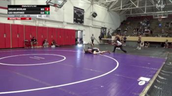 165 lbs Cons. Round 3 - Degan Morlan, Moorpark CCC vs Leo Martinez, East Los Angeles College