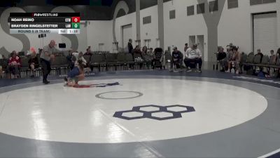 55 lbs Round 5 (6 Team) - Brayden Ringelstetter, LAW/Crass vs Noah Reino, CT Whale