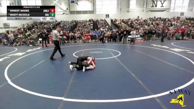 70 lbs Cons. Round 2 - Ernest Mabee, Apex Wrestling NYC (Hudson Valley) vs Rhett Nichols, Gouverneur Wrestling Club