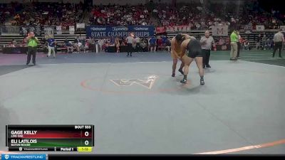 D 1 220 lbs Semifinal - Eli Latilois, Baton Rouge vs Gage Kelly, Live Oak