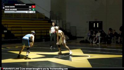 138 lbs Julio Aguirre, STILLWATER vs Ross Davis, Liberty Missouri