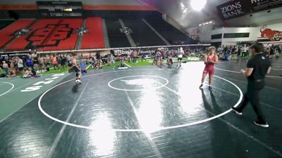 150 lbs Champ. Round 4 - Daxton Bonner, Utah vs Payton Martindale, Idaho