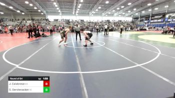 152 lbs Round Of 64 - James Calabrese, MA vs Gunther Gerstenacker, SC