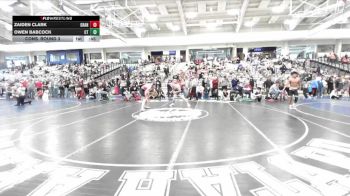 144 lbs Cons. Round 3 - Owen Babcock, Cherokee Trail vs Zaiden Clark, Grantsville