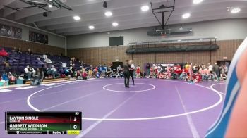 100 lbs Finals (2 Team) - Liam Woolsey, Upton Middle School vs Linken Heth, Lusk