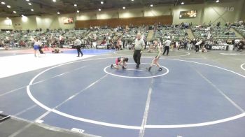 72 lbs Rr Rnd 4 - Scarlett Baker, Savage House WC vs Adelynn Munoz, Greenwave Youth WC