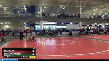 55 lbs Round 1 (8 Team) - Nico Rizzo, Brecksville vs Benjamin Largent, Barberton