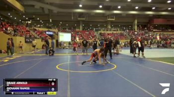 92 lbs Semifinal - Drake Arnold, NE vs Giovanni Ramos, OK