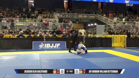 Jackson Glen Ahlstrand vs Jay Gordon William Ketterman 2025 Pan Kids Jiu-Jitsu IBJJF Championship