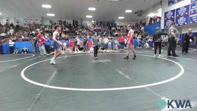 132 lbs Rr Rnd 1 - Caysen Wahl, Bristow Elementary Wrestling Club vs Bentlee Hernandez, Clinton Youth Wrestling
