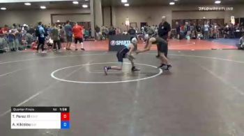 82 lbs Quarterfinal - Thomas Perez III, South Carolina vs Arseni Kikiniou, Elite Wrestling Academy