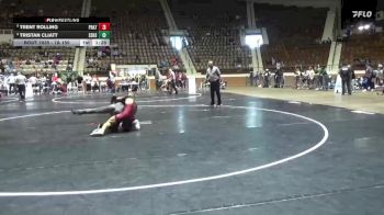 7A 150 lbs Champ. Round 1 - Trent Rolling, Prattville vs Tristan Cliatt, Smiths Station Hs