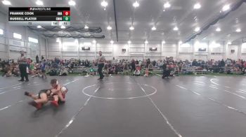 72 lbs Round 1 (8 Team) - Frankie Cook, Donahue WA vs Russell Flater, Contenders WA Green