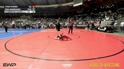 43 lbs Consi Of 8 #2 - Tyson Townes, Texas Elite vs Ezra Saenzpardo, El Paso Texas Wrestling Club