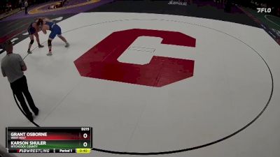 Cons. Round 2 - Grant Osborne, West Holt vs Karson Shuler, Hitchcock County