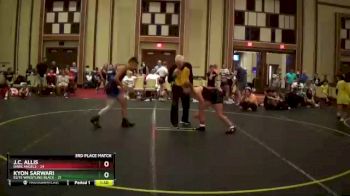 125 lbs Finals (8 Team) - Kyon Sarwari, Elite Wrestling Black vs J.C. Allis, Dark Angels
