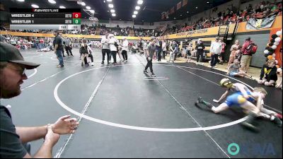 64 lbs 3rd Place - Wyatt Goodson, Powerhouse vs Tatum Hawkins, Noble Takedown Club