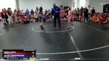 84 lbs Finals (8 Team) - Serra Akyali, RaZor GWC vs Alyssa Mansharamani, Cordoba Trained