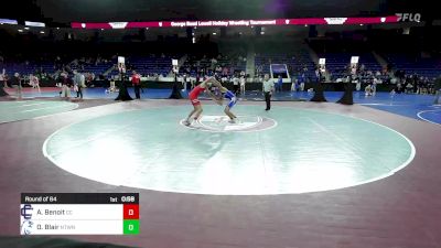 106 lbs Round Of 64 - Anthony Benoit, Central Catholic vs Owen Blair, Newtown