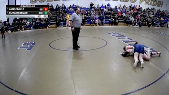 190 lbs Cons. Round 2 - Olivia Hageman, Butler Hs vs Katie Croyle, Kiski Area Hs