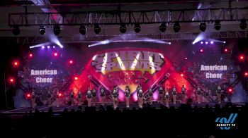 American Cheer - Youth Black [2022 L3 Youth - Medium Day 3] 2022 Spirit Sports Palm Springs Grand Nationals