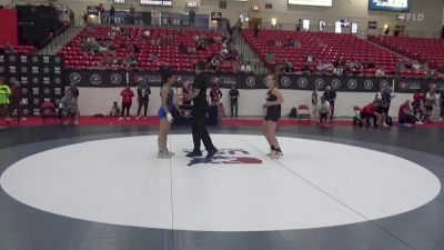 53 kg Rnd Of 32 - Lexus Bertagnolli, Roy Wrestling Club vs Alyssa Rodriguez, California