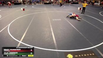 114 Championship Bracket Cons. Round 3 - Kalin Anderson, Kasson-Mantorville vs Brady Youngstrom, Homestead