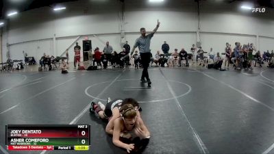 96 lbs Finals (2 Team) - Asher Comeforo, Mat Warriors vs Joey Dentato, Buxton