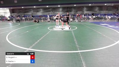 132 lbs Consi Of 4 - Daniella Nugent, MA vs Samantha Sachs, CA