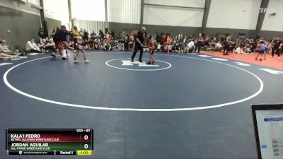 67 lbs 1st Place Match - Kala`i Pedro, Bethel AllStars Wrestling Club vs Jordan Aguilar, All-Phase Wrestling Club