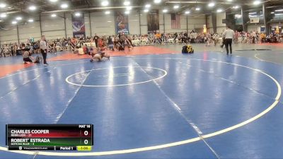 96 lbs Rd# 7- 10:45am Saturday Final Pool - Robert` Estrada, Gotcha Blue vs Charles Cooper, Rebellion