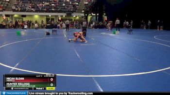 90 lbs Quarterfinal - Micah Sloan, Pinnacle vs Hunter Kellogg, Chickasaw Elite Wrestling Club