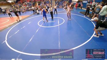 170 lbs 3rd Place - Kyle Harrall, Hinton Takedown Club vs Connor Wines, Noble Takedown Club