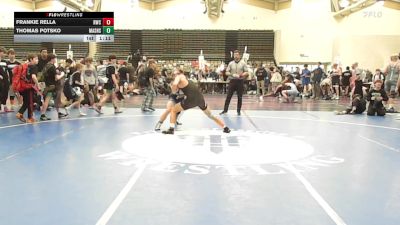 141 lbs Rr Rnd 1 - Frankie Rella, Ruthless Blue - MSE vs Thomas Potsko, Mat Assassins Black - MSE