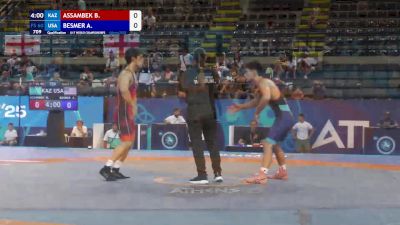 60 kg Qualif. - Bekassyl Assambek, Kazakhstan vs Ashton Besmer, United States