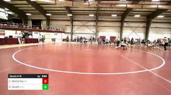 165 lbs Round Of 16 - Chris McCarthy, Rhode Island College vs Reece Smith, Centenary