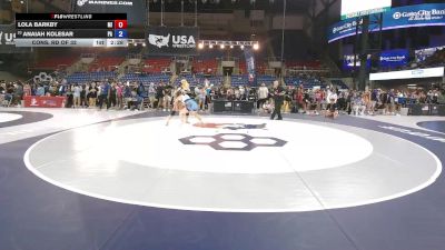 125 lbs Cons. Rd Of 32 - Lola Barkby, MI vs Anaiah Kolesar, PA