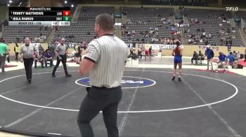 138 lbs Semifinal - Trinity Matthews, Lafayette vs Jeila Ramos, Southern