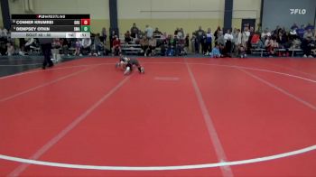 80 lbs Cons. Round 2 - Conner Krumrei, Grand Rapids Grapplers vs Dempsey Otkin, Siouxland Wrestling Academy