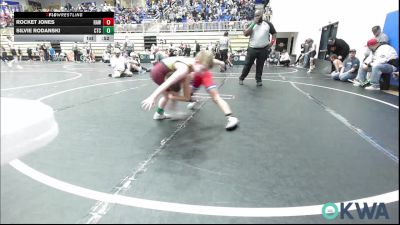 66 lbs 3rd Place - Rocket Jones, Raw Wrestling Club vs Silvie Rodanski, Cleveland Takedown