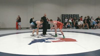 125 kg Cons. Sub-quarters - Kal-El Fluckiger, Valiant Wrestling Club vs Elijah Schunke, Heartland Wrestling Academy