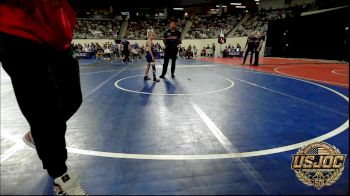 64 lbs Round Of 16 - Zacharias Torres, Fitness Fight Factory Wrestling Club vs Myles Huddleston, Chickasha Youth Wrestling