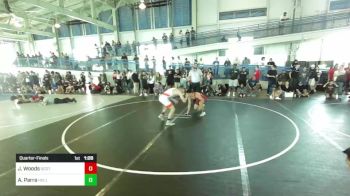 132 lbs Quarterfinal - Jonathan Woods, Scotsmen WC vs Arthur Parra, Hollister